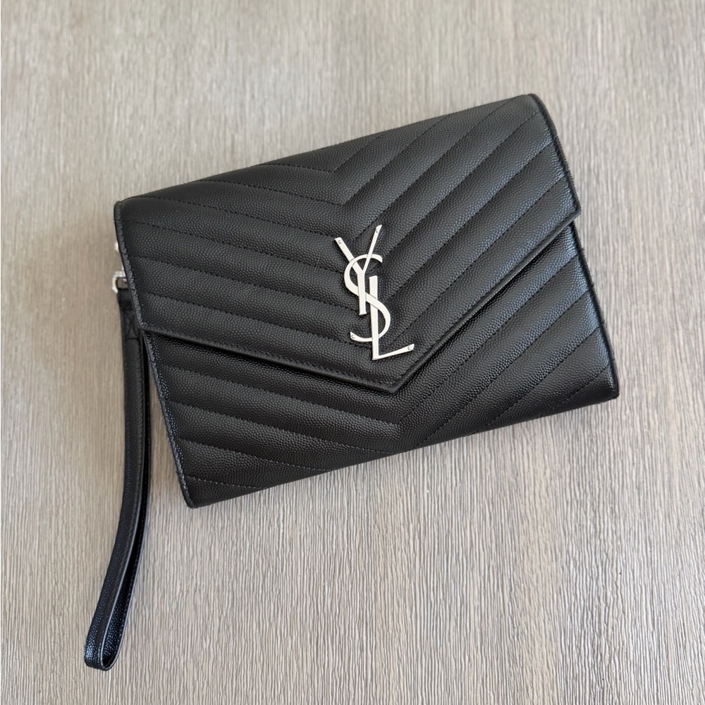 YSL Wristlet Clutch
